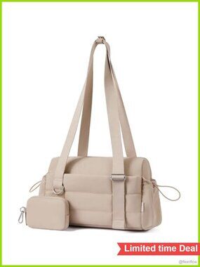 Mini Gym Duffle Bag Set with Wet Compartment and Coin Wallet